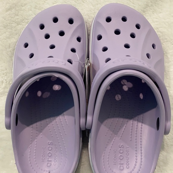 💟Crocs Bayaband Clog, W Size 7, Lilac - Picture 3 of 7